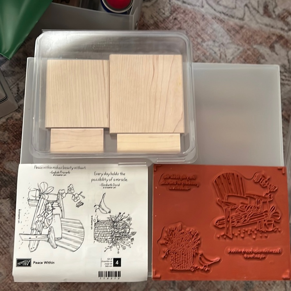 Stampin Up new unmourned stamp set